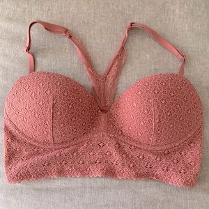 Victoria’s Secret, body by Victoria, pink bra